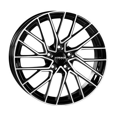MONACO WHEELS GP11 8x19 5x114,3 ET47 gloss black polished | Zboží Auto