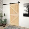 Interiérové dveře zahradaXL Dveře 90 x 210 masivní borové dřevo
