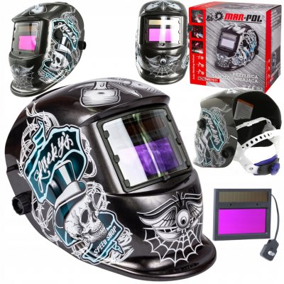 Mar-Pol M87011 černo-bílá lebka – Zboží Mobilmania