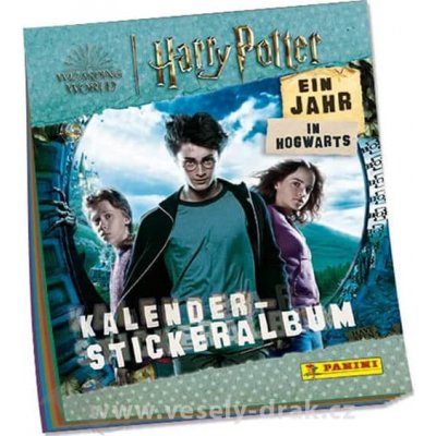Panini Harry Potter A Year in Hogwarts album na samolepky a karty DE – Zbozi.Blesk.cz