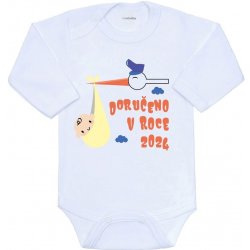 Body s potiskem New Baby Doručeno v roce