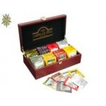 Ahmad Tea Keeper luxusní dřevěná kazeta 8 x 10 x 2 g – Zboží Dáma