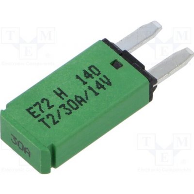 GLOSO 86127 Pojistka: tepelná; 12,45mm; automobilová; 30A; 14VDC; E72 – Hledejceny.cz