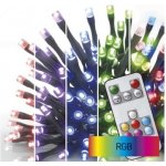 Emos D4AA04 160 LED řetěz 16 m venkovní i vnitřní RGB ovladač programy časovač – Hledejceny.cz