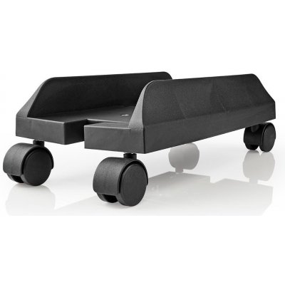 Nedis CSTD101BK podstavec pro PC s kolečky, nastavitelná šířka, černá – Zboží Živě