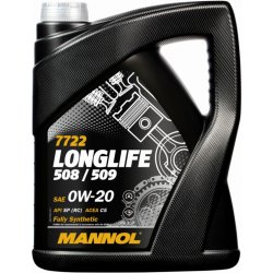 Mannol Longlife 508/509 0W-20 5 l