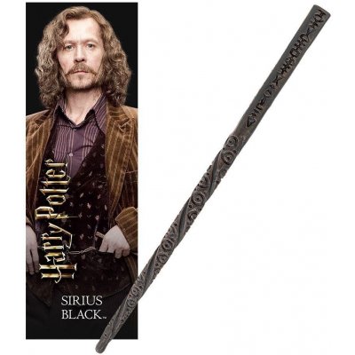 Noble Collection Harry Potter Kouzelnická hůlka Sirius Black PVC 30 cm – Zboží Mobilmania