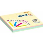 Bloček samolepicí Stick'n Hopax, 76x76 mm, 4 pastelové barvy, 4x25 lístků – Hledejceny.cz