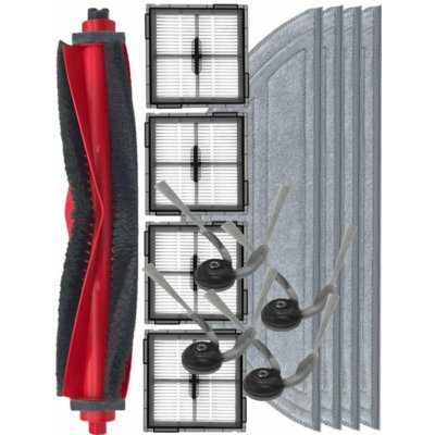 ES Parts Roborock Q10 VF White kartáče, HEPA filtry a mopy 13ks – Zboží Dáma