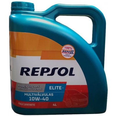 REPSOL ELITE 10W40 MULTIVALVULAS 5L