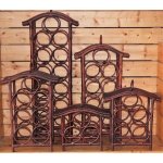 Košíkárna Stojan na víno 5 lahví – Sleviste.cz