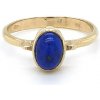 Prsteny Beny Jewellery Zlatý Prsten s Lapis Lazuli 7130148