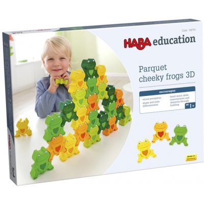 Haba Education žabky stohovací 3D hra – Zboží Mobilmania