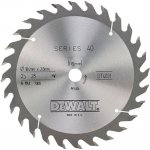 DeWALT DT4031 pilový kotouč Series 40 pro kotoučové pily 184x16mm 28z ATB 25° – Hledejceny.cz