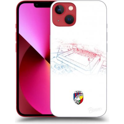 Picasee silikonové Apple iPhone 13 - FC Viktoria Plzeň C černé – Zboží Mobilmania