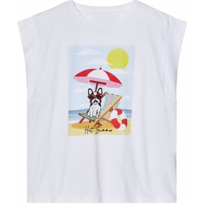 pepperts! dívčí triko bílá – Sleviste.cz