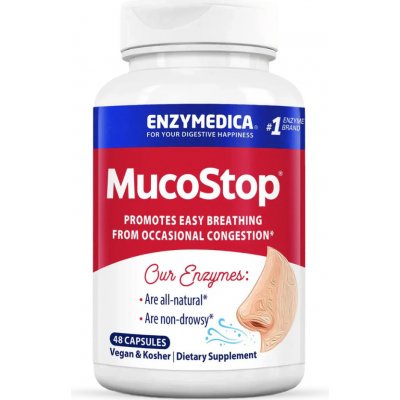 Enzymedica Mucostop 48 kasplí – Hledejceny.cz
