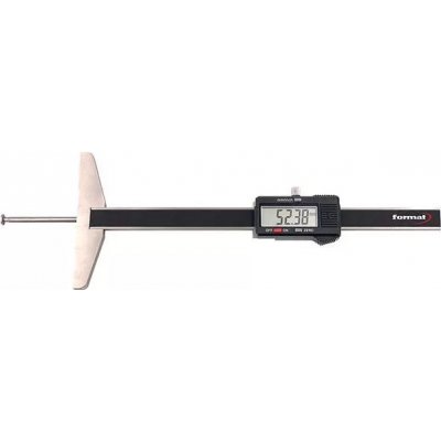 FORMAT Hloubkoměr digitální 150mm,talíř.měř.nástavec – Zboží Mobilmania