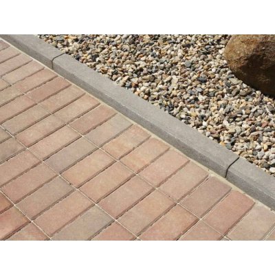 Best Linea II Obrubník 100 x 25 x 8 cm antracit 1 ks – HobbyKompas.cz