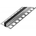 Acara DL7/6 dilatační lišta nerez lesk černá 2,5 m – Hledejceny.cz