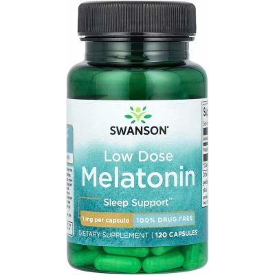 Swanson Melatonin 1 mg 120 kapslí – Hledejceny.cz