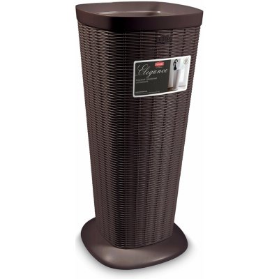 Stefanplast Stojan na deštníky ELEGANT, ratan, tmavě hnědý – Zbozi.Blesk.cz