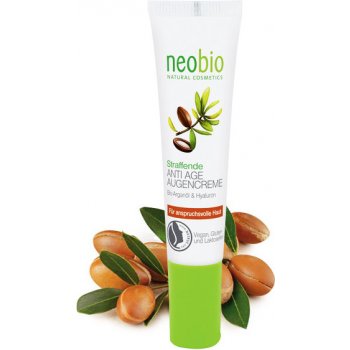 Neobio oční krém proti vráskám Bio Arganový olej & Hyaluron 15 ml