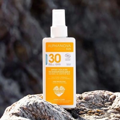 Alphanova opalovací krém spray SPF30 125 g – Sleviste.cz
