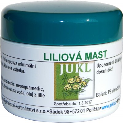 Jukl liliová mast 50 ml – Hledejceny.cz