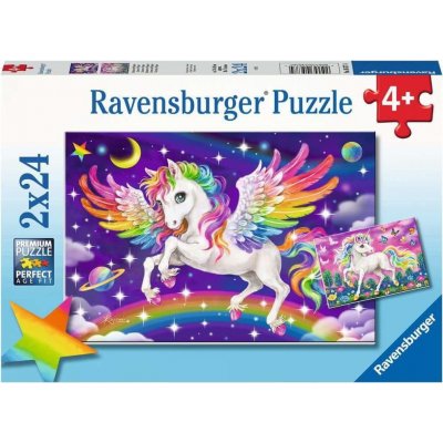 RAVENSBURGER Jednorožec a Pegas 2x24 dílků – Hledejceny.cz