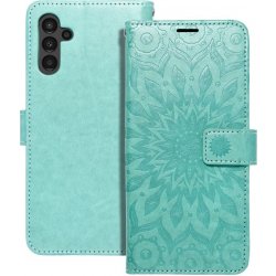 Pouzdro Forcell MEZZO Samsung Galaxy A13 5G / A04S zelené mandala