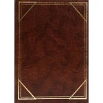 Mini album pro 100 fotek 10x15 Vinyl hnědý – Zboží Živě