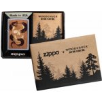 Zippo Benzínový WOODCHUCK SKULL&SNAKE – Hledejceny.cz