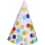 wiky Párty kloboučky TEČKY 15 cm 6 ks – Sleviste.cz