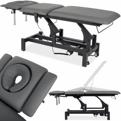 Fort 5 ER Masážní elektrické fyzioterapeutické lehátko, šedé – Zboží Dáma