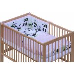 Scarlett Panda růžová 120 x 60 s kompletní výbavou – Zboží Dáma