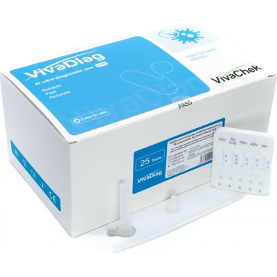 VivaDiag 6v1 respirační multitest 25 ks – Zboží Mobilmania