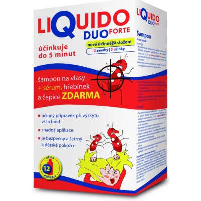 LiQuido Duo Forte šampon na vši 200 ml – Hledejceny.cz