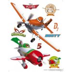 AG Design DK 1764 Samolepka na zeď Disney letadla rozměry 65 x 85 cm – Sleviste.cz