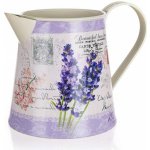 Home decor Konvička plechová Lavender 16,5 x 12 x 12 cm – Hledejceny.cz