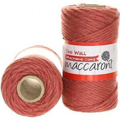Maccaroni The Wall 3mm starorůžová 747 – Hledejceny.cz