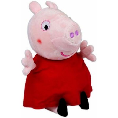 Teddies Prasátko Peppa postavička Pepina červená 35,5 cm – Zbozi.Blesk.cz