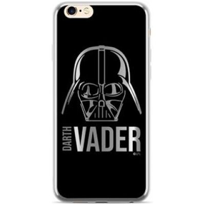 Pouzdro Star Wars Darth Vader Luxury Chrome 010 iPhone XS Max stříbrné