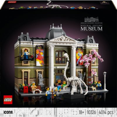 LEGO® Icons 10326 Přírodovědné muzeum – Zbozi.Blesk.cz