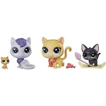 Hasbro Littlest Pet Shop Rodinné balení zvířátek