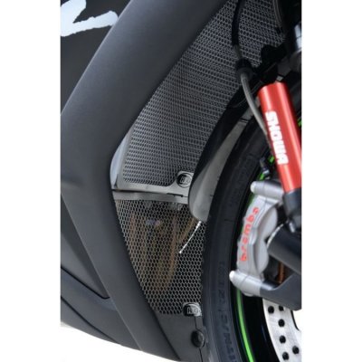 R&G Racing Ochranná mřížka chladiče R&G Racing - Kawasaki ZX10R, černá – Zboží Mobilmania