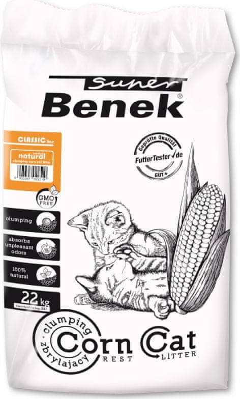 Super Benek Corn Cat Ultra Natural 35 l