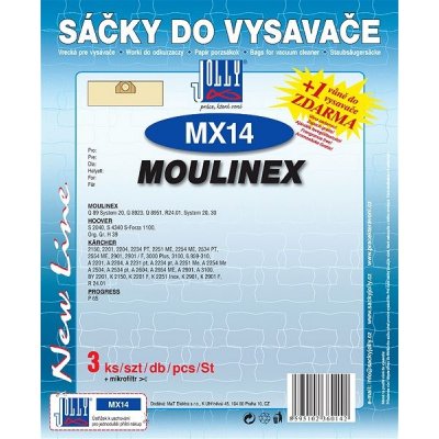 Jolly MX 14 (3+1ks) do vysav. MOULINEX – Zbozi.Blesk.cz