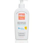 Mixa Extra vyživující mycí Baby gel na tělo a vlásky 250 ml – Zboží Mobilmania