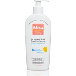 Mixa Baby gel for Body & Hair extra vyživující mycí gel na tělo a vlásky 250 ml